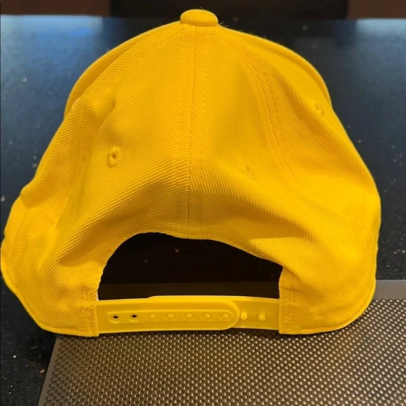 G/Fore Yellow Embroidered Logo Baseball Cap - Picture 3 of 7